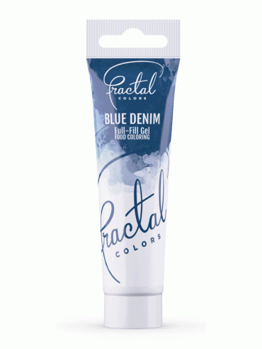 Fractal blue denim 30g